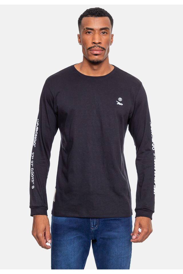 Camiseta-Onbongo-Manga-Longa-Pulse-Preta
