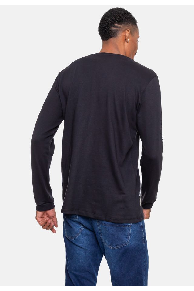Camiseta-Onbongo-Manga-Longa-Pulse-Preta