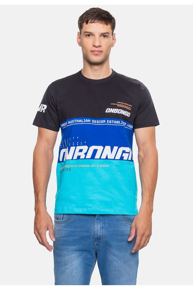 Camiseta-Onbongo-Masculina-Preta Camiseta-Onbongo-Masculina-Preta