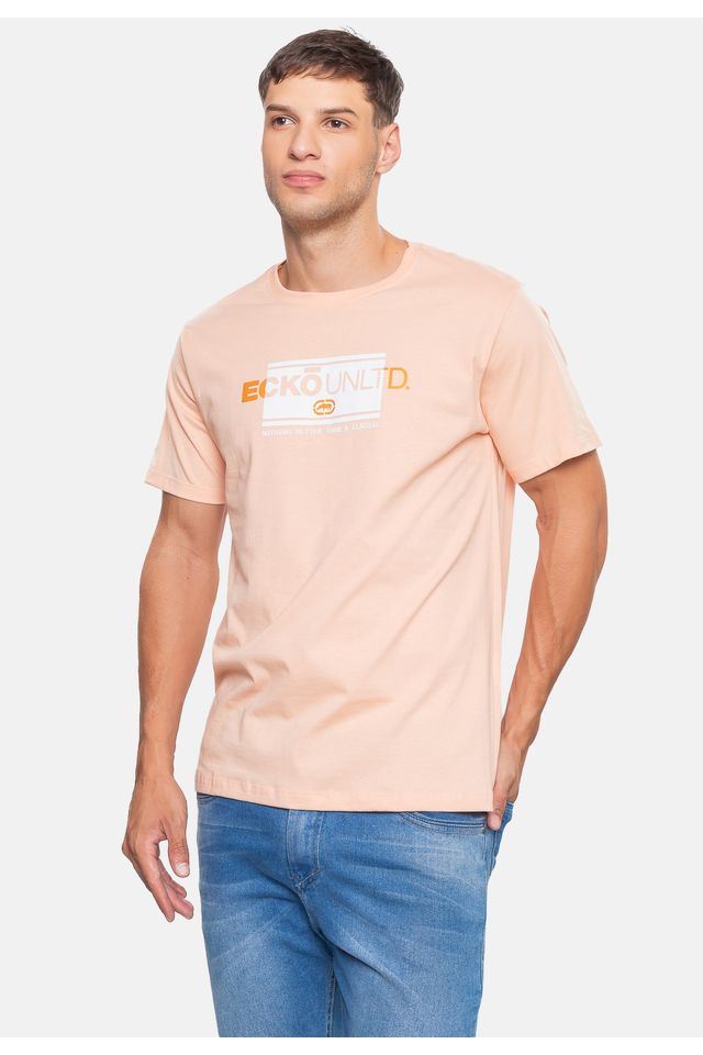 Camiseta-Ecko-Masculina-Elevate-Brand-Pessego-Mellow