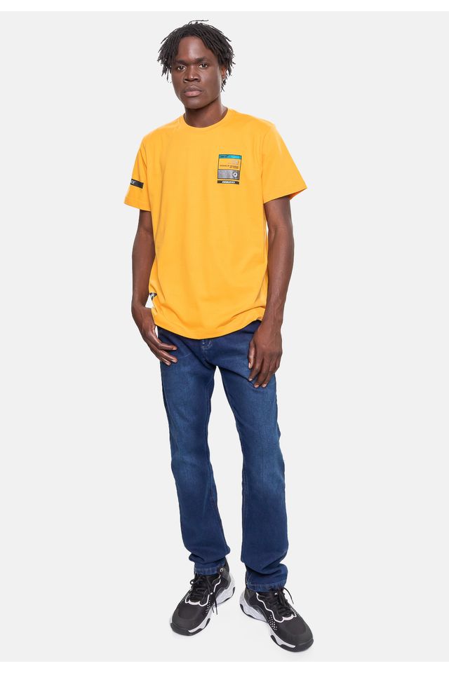 Camiseta-Onbongo-Masculina-Mostarda