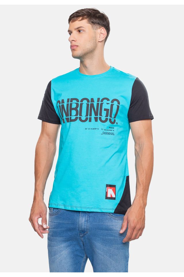 Camiseta-Onbongo-Masculina-Azul-Turquesa