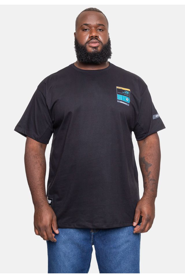 Camiseta-Onbongo-Plus-Size-Journey-Preta