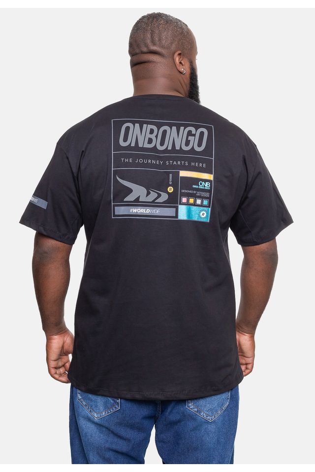 Camiseta-Onbongo-Plus-Size-Journey-Preta