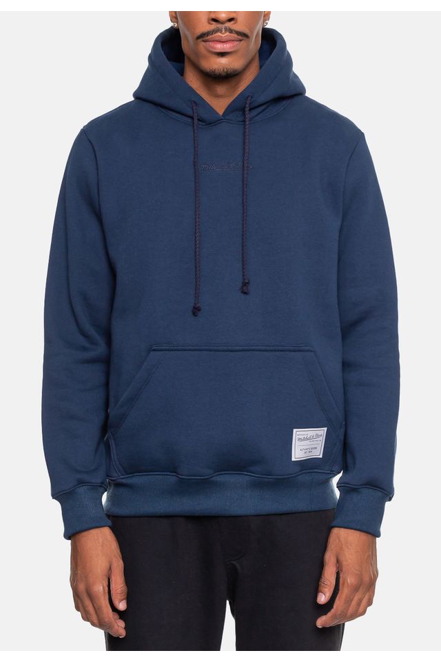 Moletom-Mitchell---Ness-Masculino-Classic-Azul-Escuro