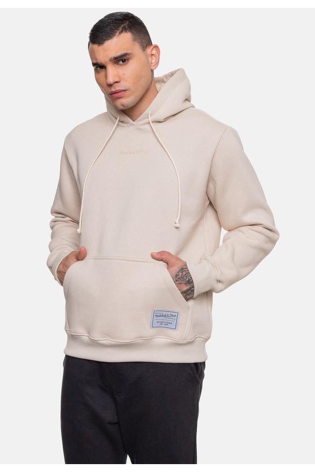 Moletom-Mitchell---Ness-Masculino-Classic-Cinza-Dente-de-Leao