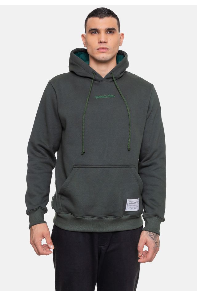 Moletom-Mitchell---Ness-Masculino-Classic-Militar-Galapagos Moletom-Mitchell---Ness-Masculino-Classic-Militar-Galapagos