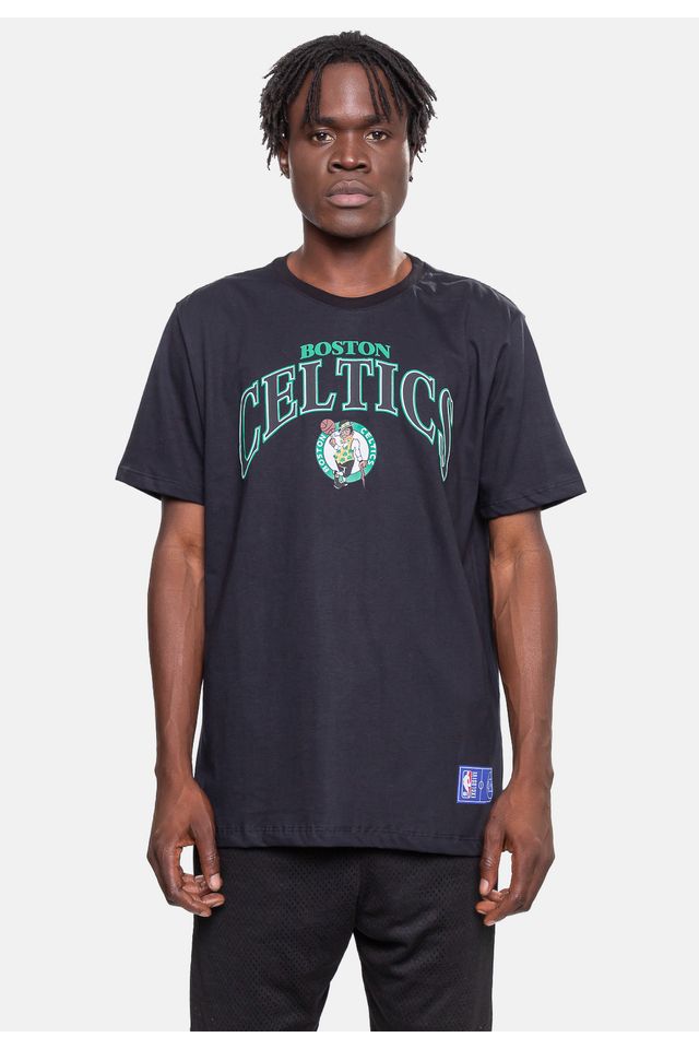 Camiseta-NBA-Masculina-City-Name-Boston-Celtics-Preta