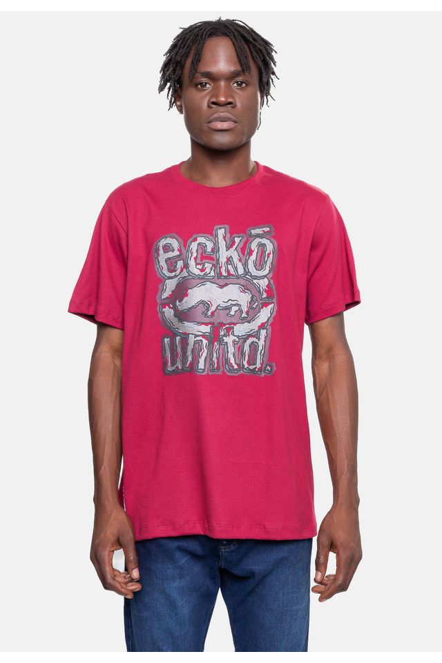 Camiseta-Ecko-Masculina-Coldrock-Vinho
