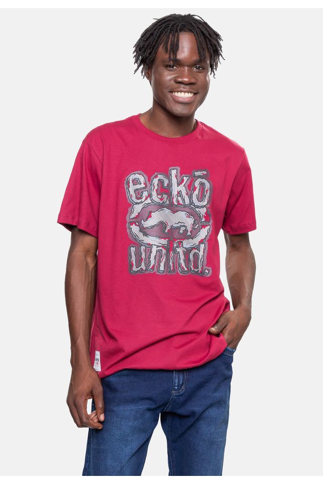 Camiseta-Ecko-Masculina-Coldrock-Vinho