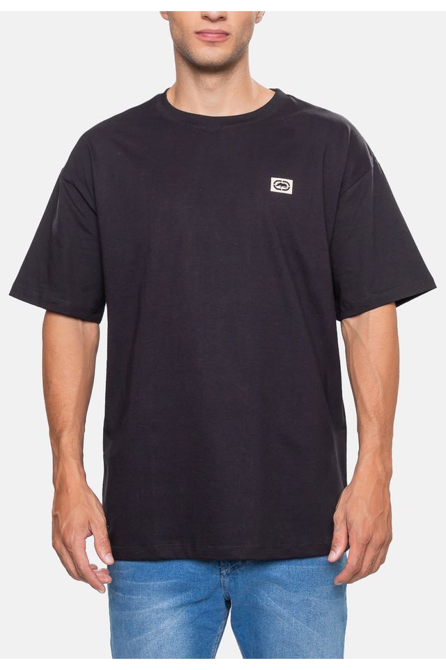 Camiseta-Ecko-Fashion-Basic-Oversized-Preta