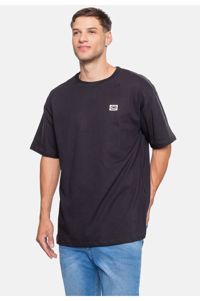 Camiseta-Ecko-Fashion-Basic-Oversized-Preta
