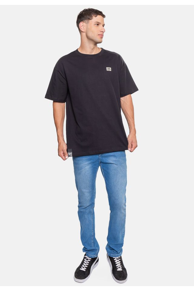 Camiseta-Ecko-Fashion-Basic-Oversized-Preta