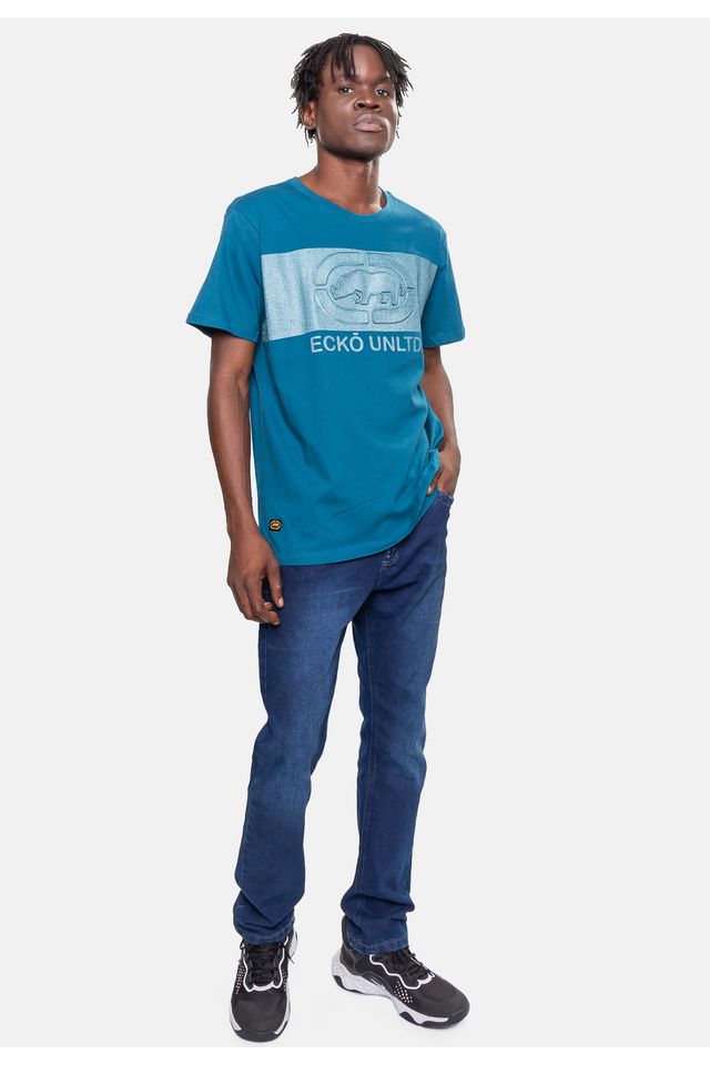 Camiseta-Ecko-Masculina-Especial-Rave-Azul-Tempestade