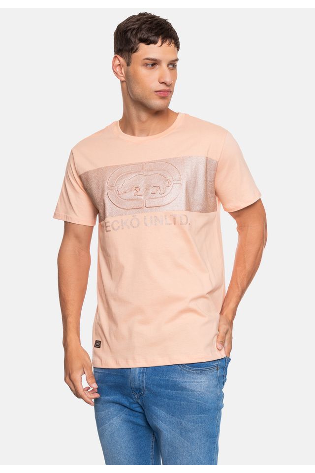 Camiseta-Ecko-Masculina-Especial-Rave-Pessego