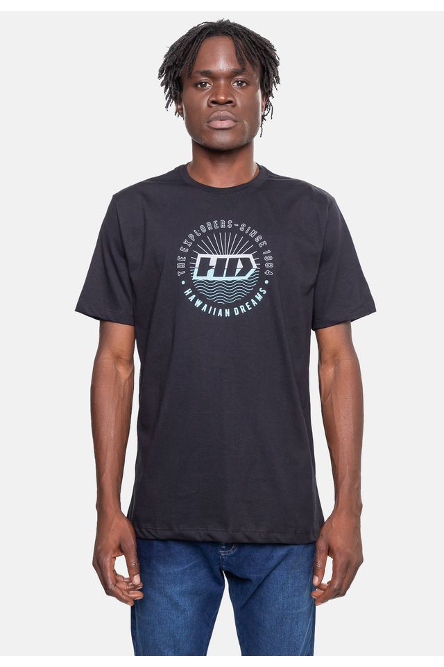 Camiseta-HD-Masculina-Waves-Preta