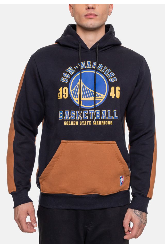 Moletom-NBA-Masculino-Team-Town-Golden-State-Warriors-Preto