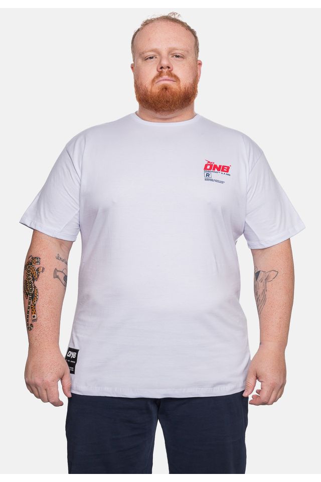 Camiseta-Onbongo-Plus-Size-Rover-Off-White Camiseta-Onbongo-Plus-Size-Rover-Off-White