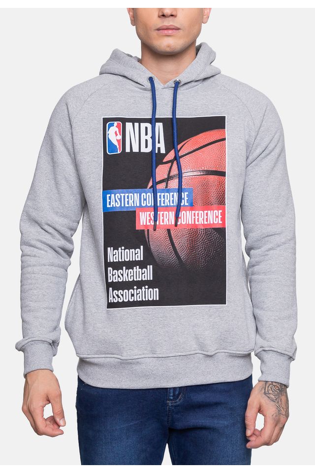 Moletom-NBA-Masculino-Raglan-Cover-Cinza-Mescla-Medio