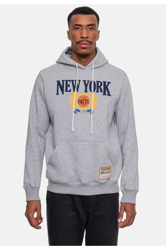 Moletom-Mitchell---Ness-Masculino-Collegiate-Cinza-Mescla