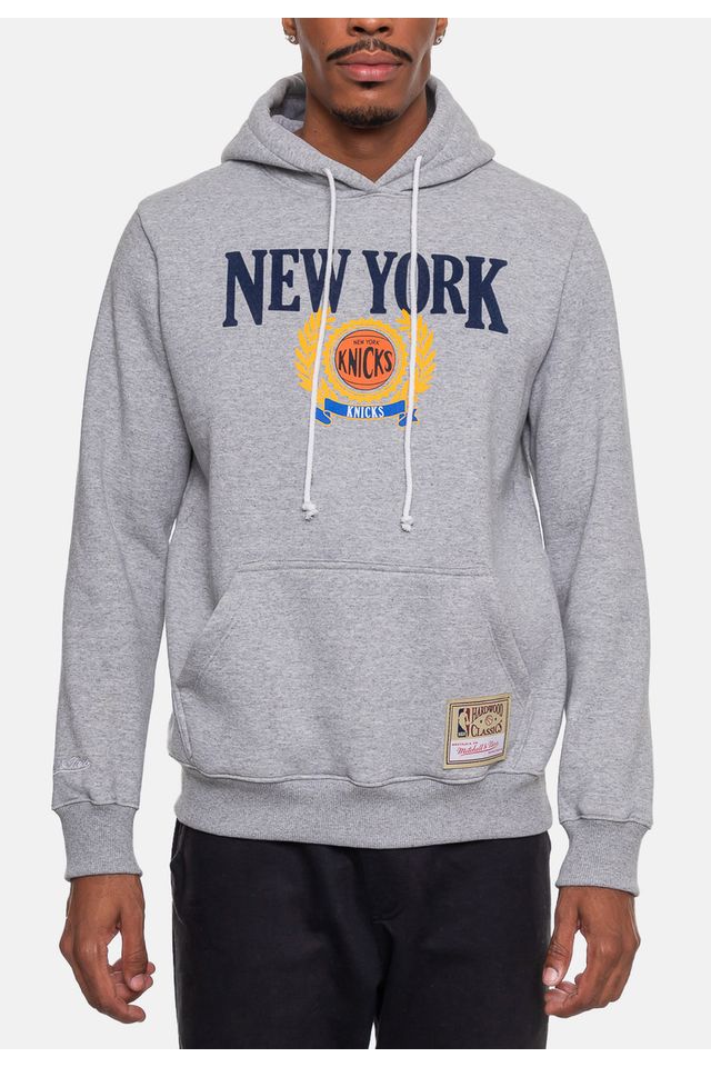 Moletom-Mitchell---Ness-Masculino-Collegiate-Cinza-Mescla