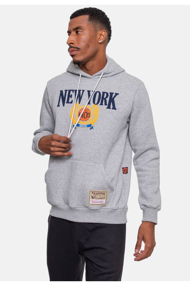 Moletom-Mitchell---Ness-Masculino-Collegiate-Cinza-Mescla