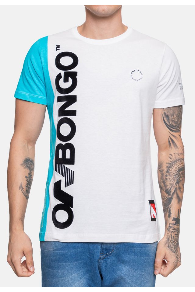 Camiseta-Onbongo-Especial-Drill-Azul-Turquesa