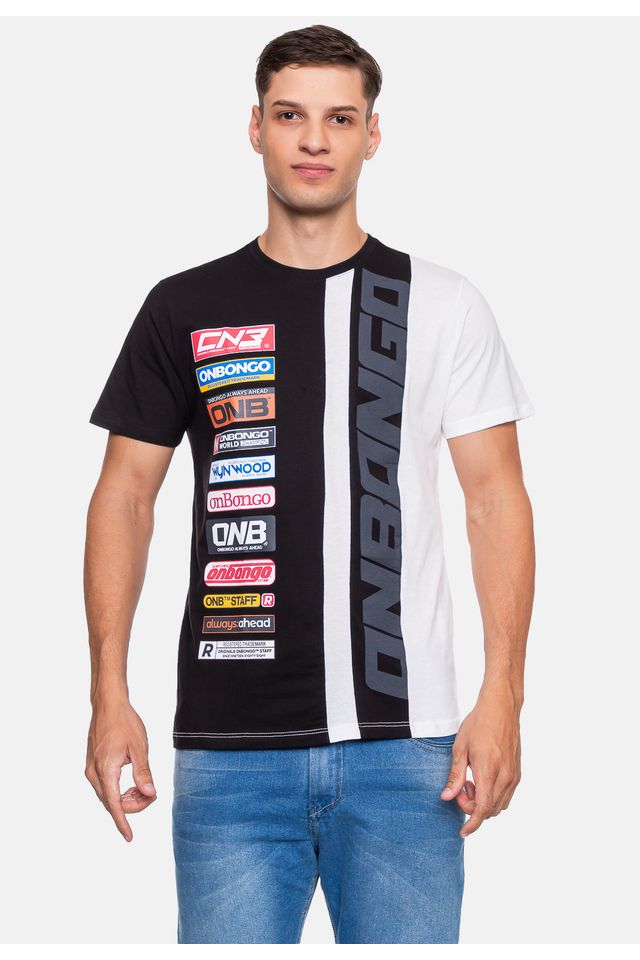 Camiseta-Onbongo-Masculina-OBG-Staff-Preta Camiseta-Onbongo-Masculina-OBG-Staff-Preta