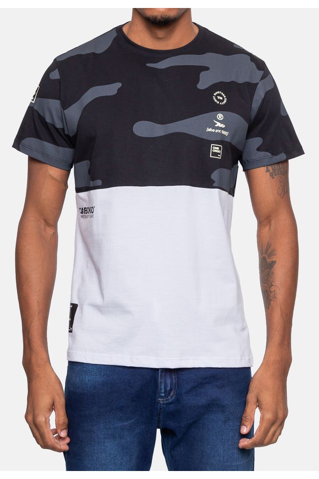 Camiseta-Onbongo-Masculina-Especial-Maze-Preta-com-Off