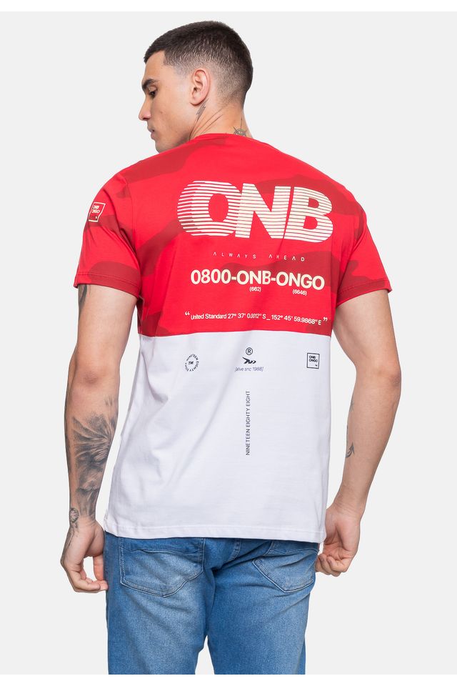 Camiseta-Onbongo-Especial-Maze-Vermelha Camiseta-Onbongo-Especial-Maze-Vermelha