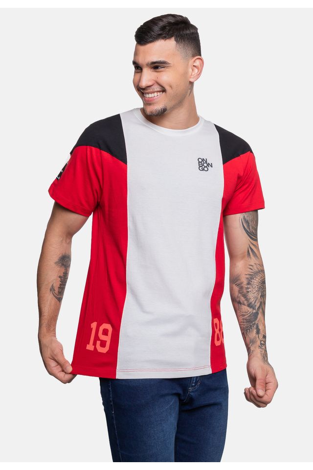 Camiseta-Onbongo-Masculina-GO-Vermelha-Dalia