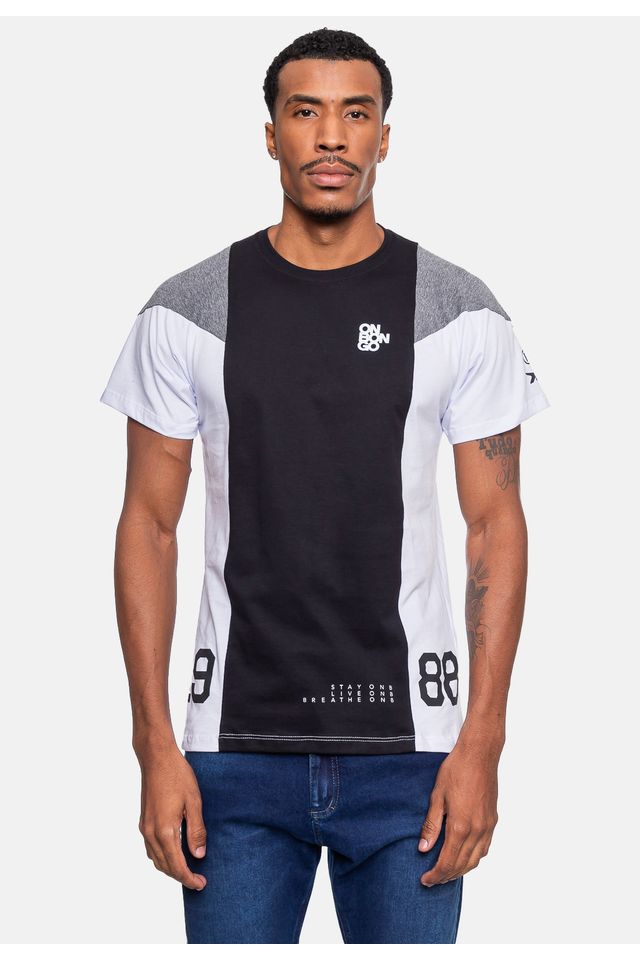 Camiseta-Onbongo-Masculina-Go-Preta Camiseta-Onbongo-Masculina-Go-Preta