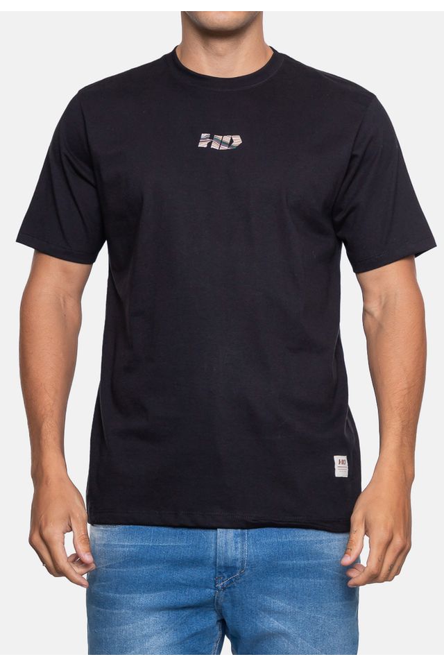 Camiseta-HD-Masculina-Mountain-Preta