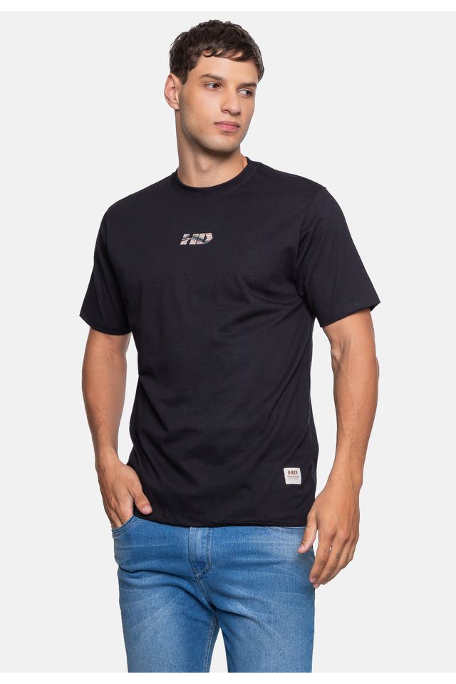Camiseta-HD-Masculina-Mountain-Preta