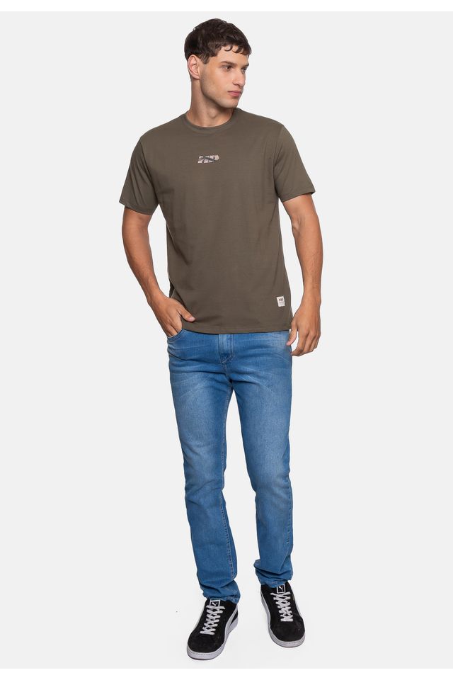 Camiseta-HD-Masculina-Mountain-Marrom-Castor