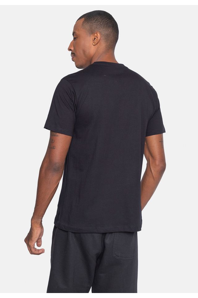 Camiseta-Ecko-Estampada-Preta