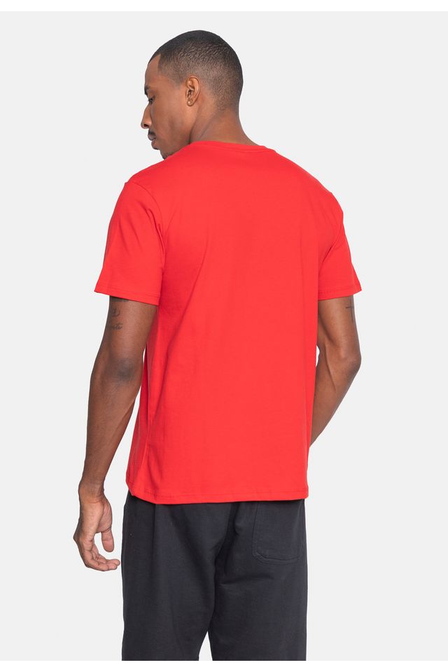 Camiseta-Ecko-Estampada-Vermelha