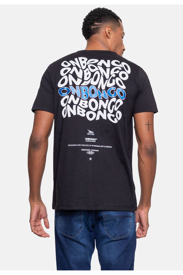 Camiseta-Onbongo-Masculina-ART-Preta