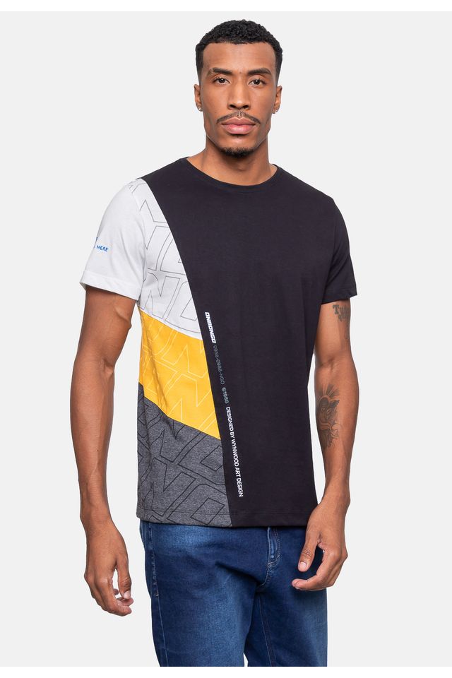 Camiseta-Onbongo-Masculina-Mostarda