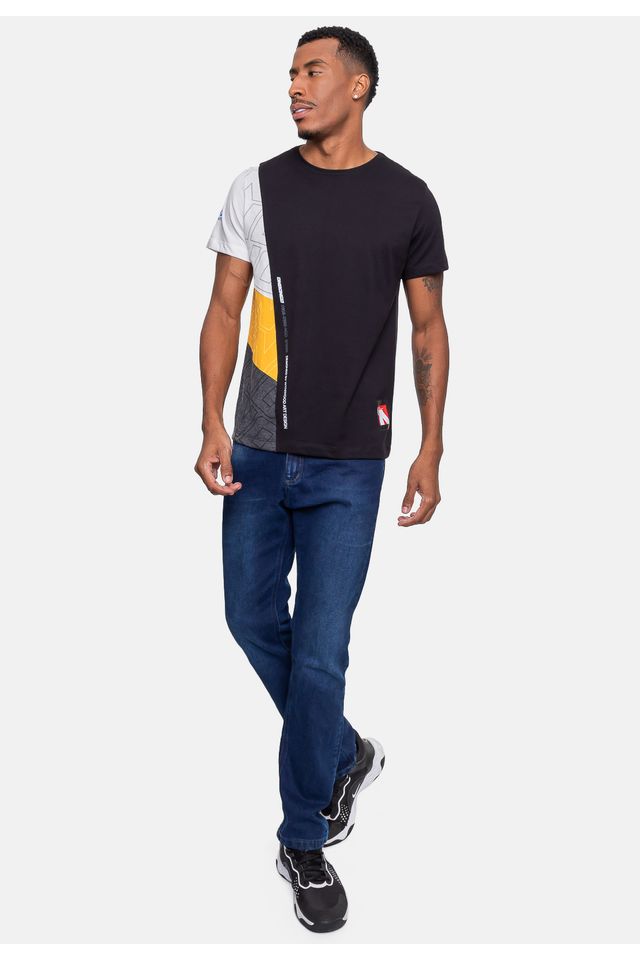Camiseta-Onbongo-Masculina-Mostarda