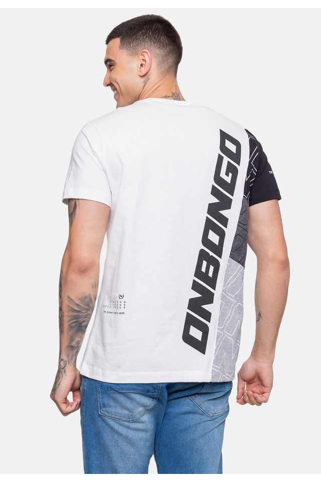Camiseta-Onbongo-Masculina-Preta-Mescla-Vintage