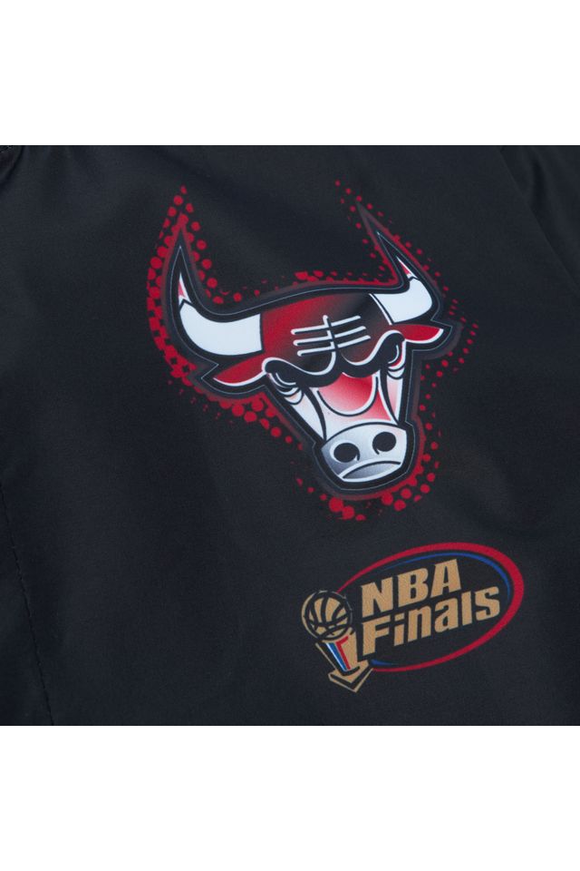Jaqueta-Mitchell---Ness-Bomber-Jacket-Big-Face-7-0-Chicago-Bulls-Preta