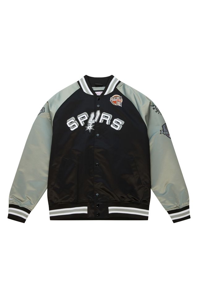 Jaqueta-Mitchell---Ness-HOF-N-N-Satin-Jacket-San-Antonio-Spurs-Tony-Parker-Preta