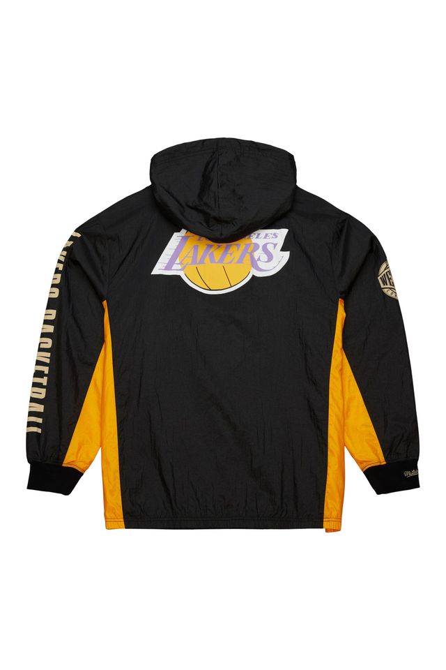 Jaqueta-Mitchell---Ness-Team-OG-2-0-Anorak-Windbreaker-Vintage-Logo-Los-Angeles-Lakers-Preta