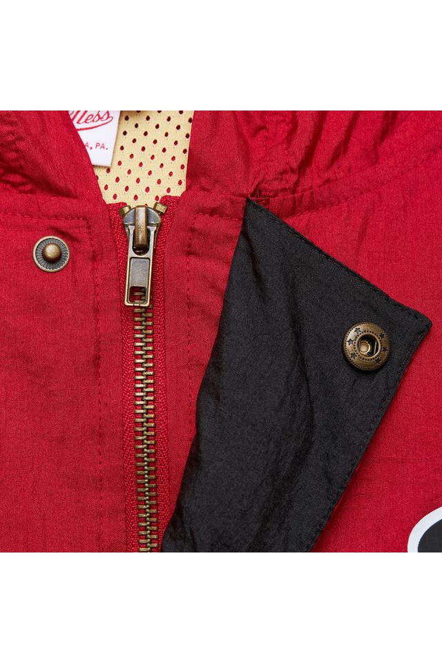 Jaqueta-Mitchell---Ness-Team-OG-2-0-Anorak-Windbreaker-Vintage-Logo-Miami-Heat-Vermelha