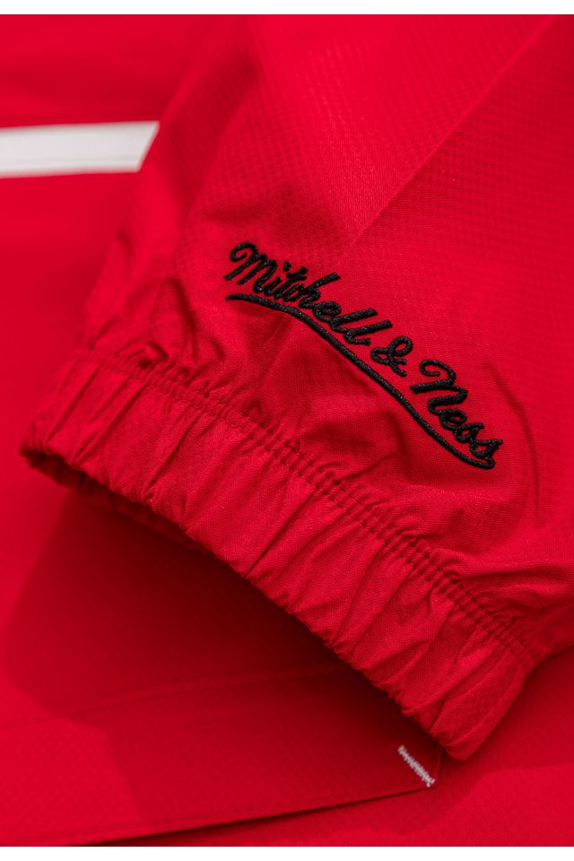 Jaqueta-Mitchell---Ness-NBA-Throw-It-Back-Full-Zip-Windbreaker-Chicago-Bulls-Vermelha