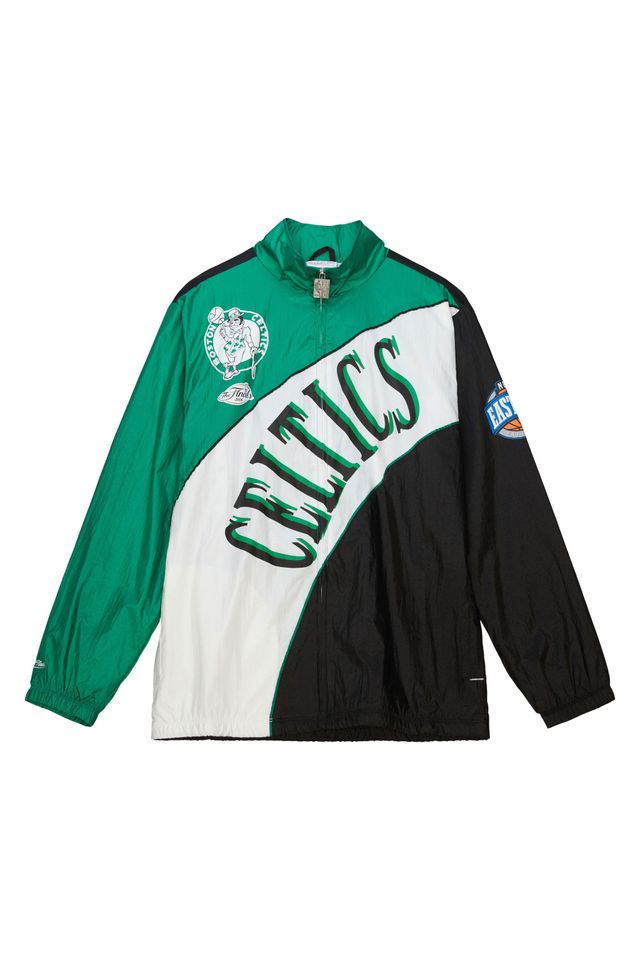Jaqueta-Mitchell---Ness-Arched-Retro-Lined-Windbreaker-Boston-Celtics-Branca