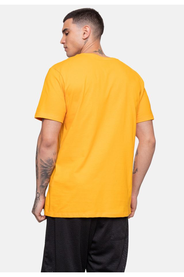Camiseta-NBA-Masculina-Basket-Los-Angeles-Lakers-Amarela