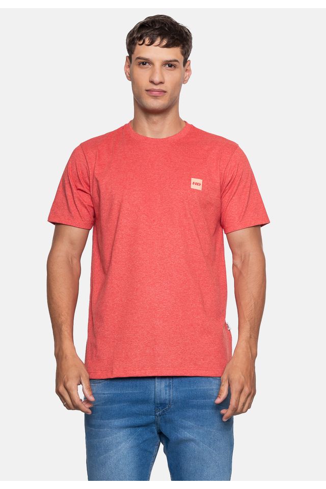Camiseta-HD-Masculina-Print-Vermelha-Tijolo
