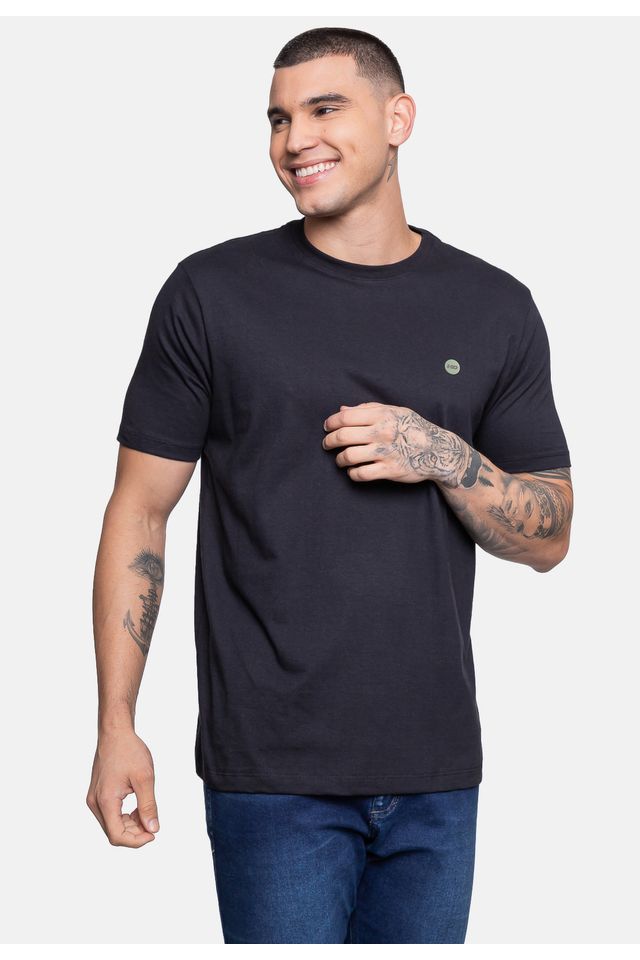 Camiseta-HD-Masculina-Circle-Wave-Preta